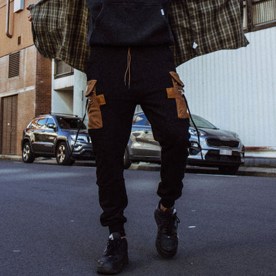 Chaser Pants - Brown on Black