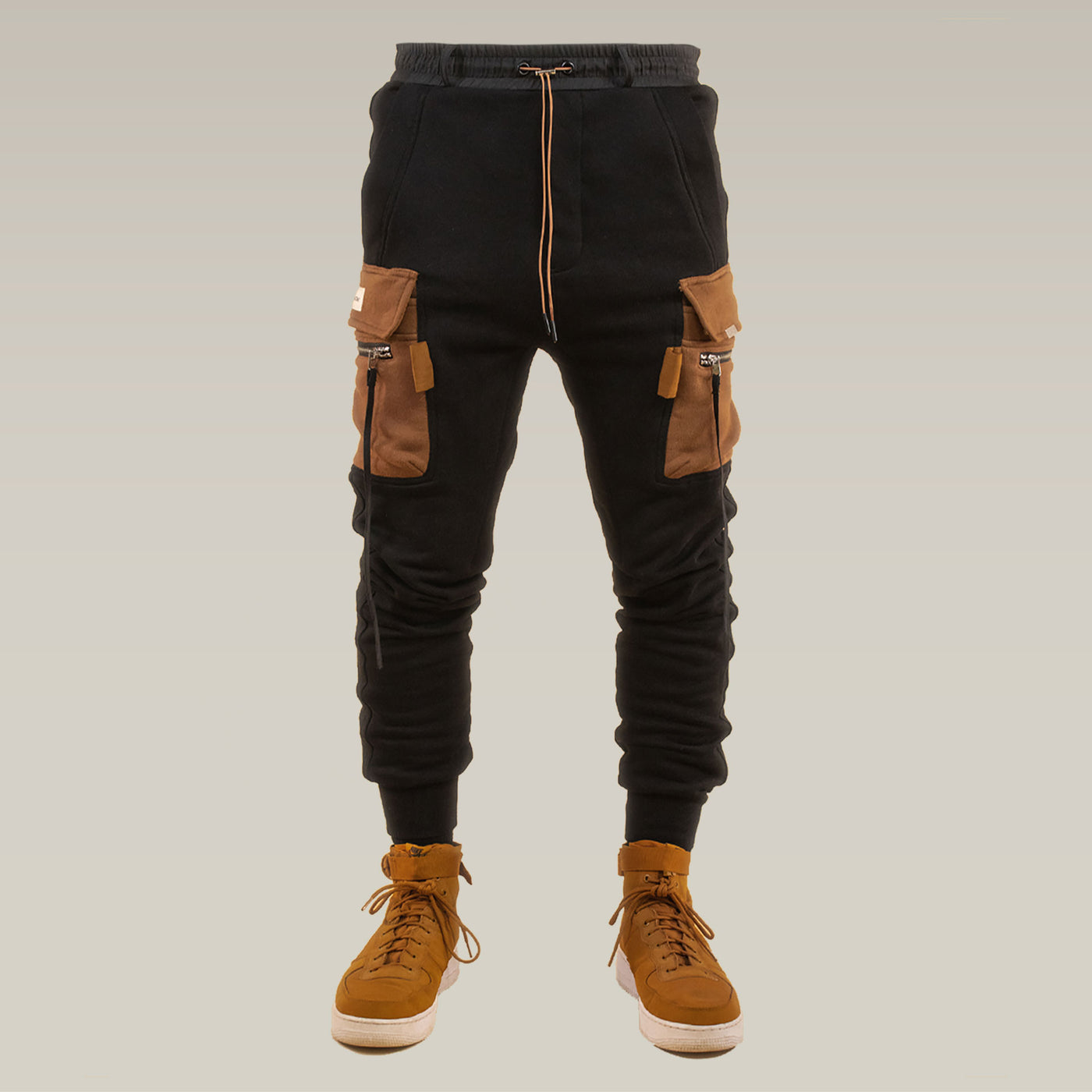 Chaser Pants - Brown on Black