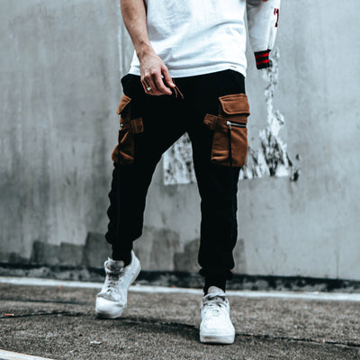 Chaser Pants - Brown on Black