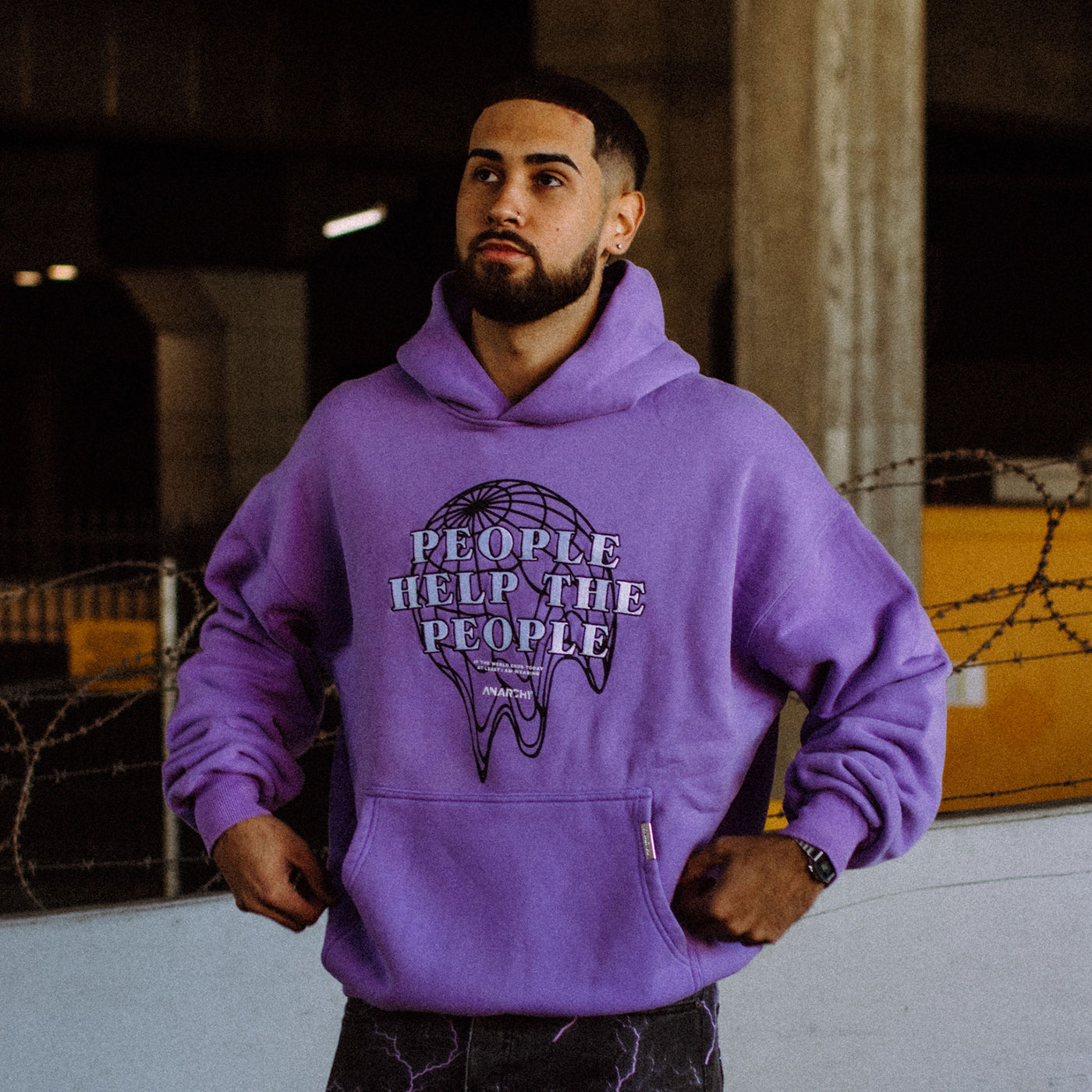 Unity Astro Hoodie - Vintage Purple