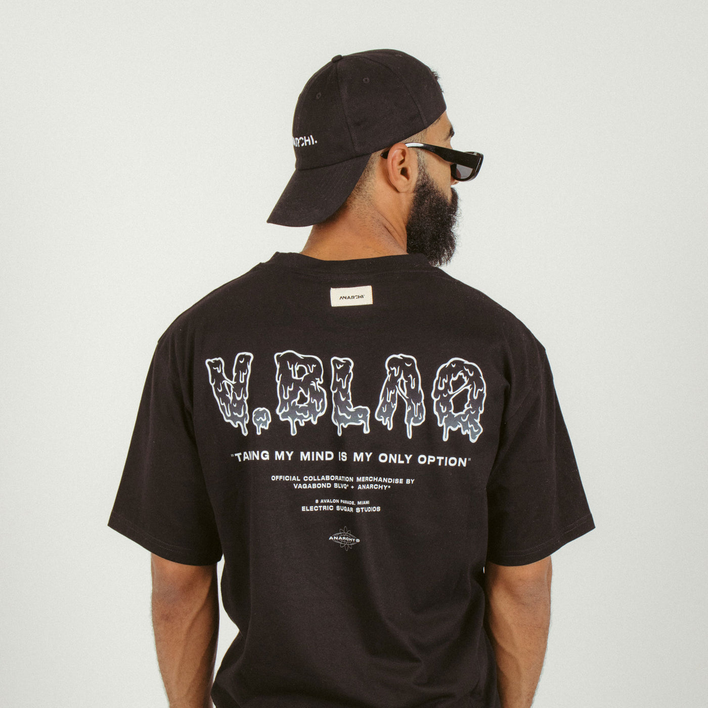 V.BLVQ World Tour T-Shirt - Black