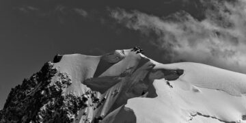 Blanc Contrast Shell Tee flat lay