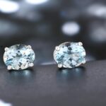 engagement aquamarine ring vintage