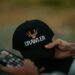 Essentials Cap Black on person