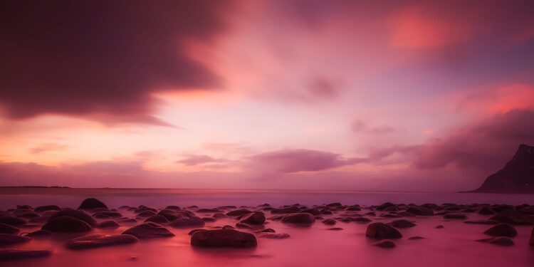 pink stones
