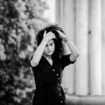 robe noire élégante