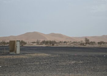 Sahara panel hoodie outdoor style