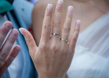 wedding ring hands