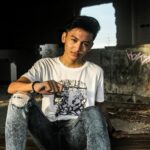 acid kanji oversized t shirt