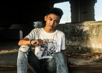 acid kanji oversized t shirt
