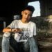 acid kanji oversized t shirt