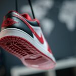 Air Jordan 3 sneaker detail