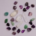 assortment of protection gemstones