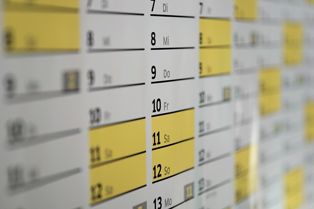 Calendar with 30 days highlighted (abercrombie return policy)