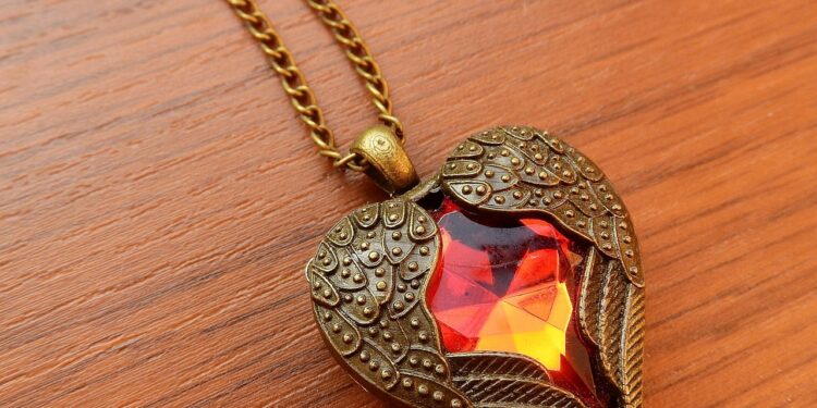 chrome hearts necklace close up