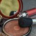 chrome nail powder application