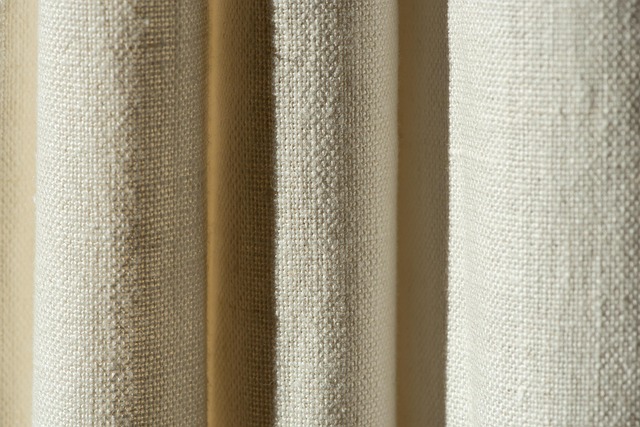 Close-up of textured curtain bangs on wavy hair