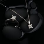 elegant diamond necklace