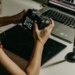 fashion editor working