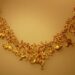 gold necklace women