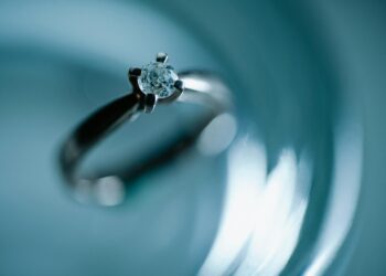 lab created diamond ring