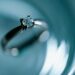 lab created diamond ring