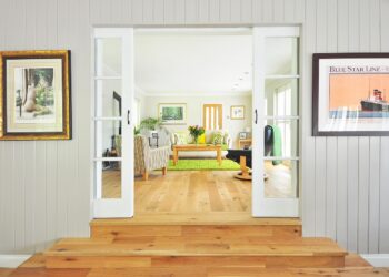 modern holiday flat interior