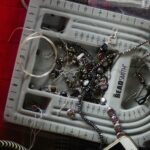 modern jewelry organizer display