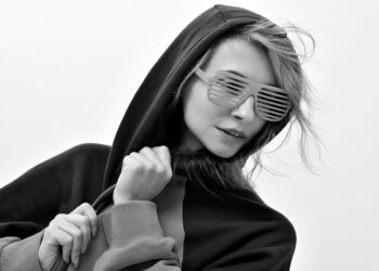 person wearing black hoodie