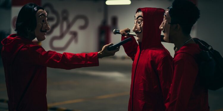 red hoodie