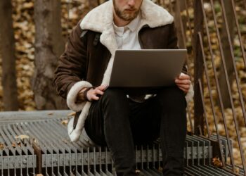 rugged work jacket outdoors