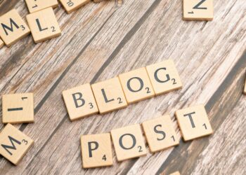 stunning blog design example