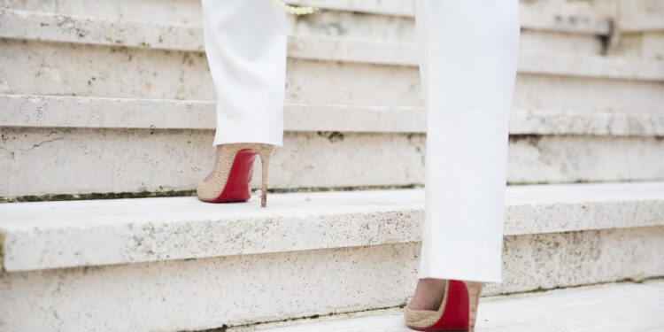 white heels fashion