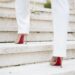 white heels fashion