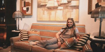 woman curating personal style