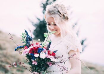 woman wearing light summer dress
