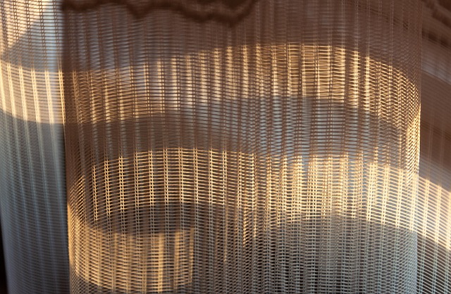 Close-up of various sheer fabrics like chiffon, georgette, and mesh. (sheer dress)