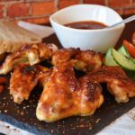 cooked chicken in refrigerator