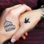 couple tattoos minimalist