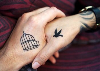 couple tattoos minimalist