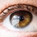 eyebrow threading close up