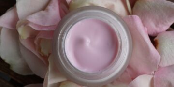 glowing skin with vitamin c serum