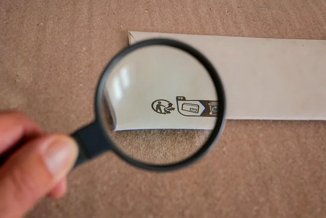 A magnifying glass over an insurance policy document, highlighting a specific clause about exclusions.