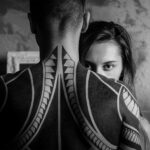 minimalist couples tattoos