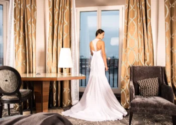 modern elegant wedding dress 2026