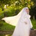 modern halter wedding dress