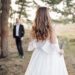 modern wedding dress minimalist
