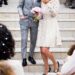 modern wedding dress minimalist