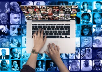 people collaborating diverse team