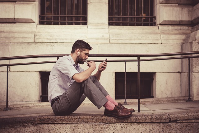 Person browsing a digital fashion magazine on a tablet, showing expert tips for navigating fashion